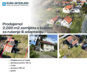 Građevinsko zemljište, Zagreb - Bizek u površini od 2.289 m²