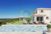 Grožnjan, okolica, Prekrasna vila s panoramskim pogledom na more i pri