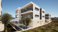 Hrvatska, Zadar, Vinjerac – Dvosobni apartman s terasom, bazenom i roš