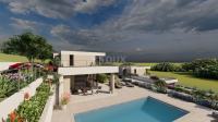 ISTRA, BRTONIGLA - Moderna kuća sa bazenom u izgradnji sa predivnim po