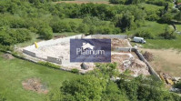 Istra,Cetinići građevinsko zemljište s projektom i građevinskom dozvol