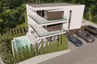 Istra, Duga Uvala, moderna villa s pogledom na more 248m2