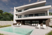 Istra, Duga Uvala, villa s pogledom, teretanom i saunom 322m2