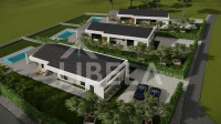 Istra, Grandići (Općina Barban) - Atraktivan projekt za tri moderne vi