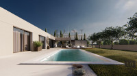 ISTRA - KAŠTELIR / LABINCI - IDILIČNA VILLA SA POGLEDOM NA MORE - NOVO