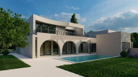 ISTRA - KAŠTELIR - VILLA SA POGLEDOM NA MORE, GARAŽA