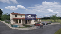 Istra,Krnica građevinsko zemljište s projektom i građevinskom dozvolom