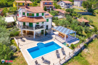 ISTRA, LABIN, APARTMANSKA KUĆA S POGLEDOM NA MORE