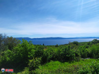 ISTRA, LABIN, GRAĐEVINSKO ZEMLJIŠTE SA POGLEDOM NA MORE