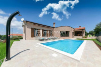 Istra, Labin, moderna vila s bazenom