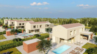ISTRA - LABIN, moderna vila s bazenom i velikom okućnicom (P5)