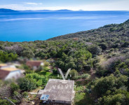 Istra, Labin, okolica, kuća s lijepim pogledom na more