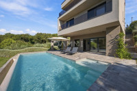 Istra, Medulin, nova villa sa otvorenim pogledom na more