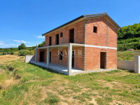 Istra, Momjan, vila s bazenom u izgradnji