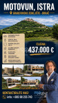 ISTRA, MOTOVUN, BRKAČ, GRAĐEVINSKO ZEMLJIŠTE, PRODAJE SE
