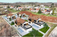 Istra, Pazin - prostrano zemljište s građevinskim dozvolama za izgradn