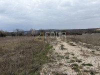 Istra, Peruški, građevinsko zemljište, 620m2, pogled na more