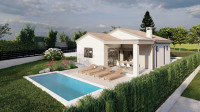 Istra, prizemnica sa bazenom, 85m2, 555m2 zemljišta