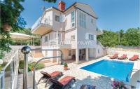 Istra, Rabac-okolica, mediteranska kuća s bazenom