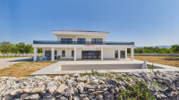Istra, Rakalj - izgrađena vila na osami, panoramski pogled na more, 29