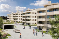 Istra, Sisplac, luksuzan dvosoban stan u NOVOGRADNJI NKP 54,47 m2