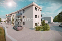 Istra, Štinjan, jednosoban stan AD u prizemlju NKP 39,97m2 - novogradn