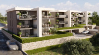 Istra, Umag, okolica - stan u novogradnji, 66m2, 300m od mora, prizeml