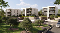 Istra, Umag, okolica - stan u novogradnji, 86m2, 300m od mora, prizeml