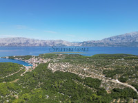 Kamena kuća u masliniku s pogledom na more