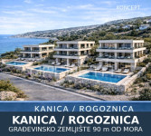 ATRAKTIVNO GRAĐEVINSKO ZEMLJIŠTE – KANICA / ROGOZNICA, 90m OD MORA, AS