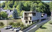 Karlovačka,  Duga Resa, trosoban stan u novogradnji s vrtom, 85.78 m²