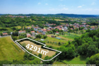 Kašina, atraktivno građ. zemljište za višestambenu gradnju, 4291m2