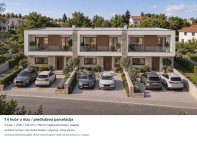 Kastav Brestovice, zemljište 917 m² za 3 stana ili kuće u nizu