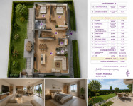 Kaštel Gomilica, stan 109.00 m2 + vrt i 2 parkirna mjesta