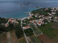 KORČULA, LUMBARDA - Građevinsko zemljište s dozvolom i projektom 1262m