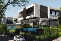 Kostrena, Sveta Lucija, luksuzna dvojna kuća s bazenom i pogledom na m