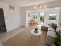 Kraljevica etaža kuće 54 m2 sa 250 m2 okućnice