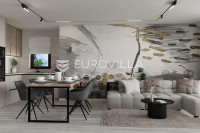 Krk, Njivice, luksuzan stan u novogradnji u prvom redu do mora 72 m²