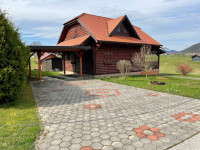 Kuća: Bosiljevo Jančani, 105.00 m2 Novogradnja drvena Kupa 200m