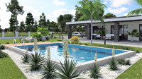 Prekrasna villa modernog dizajna u Labinu, 245.00 m2