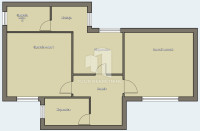 Kuća, Prodaja, Novi Zagreb - Trokut - 72 m2 s okućnicom 210 m2