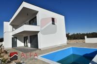 Kuća:Šibenik,Bogdanovići,prodaje se nova moderna dvojna kuća s bazenom