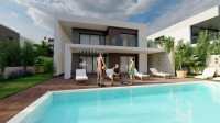Luksuzna vila u Zatonu, Prvi red uz more, Smart home 264.00 m2