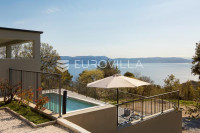Labin, Gondolići - vila sa prekrasnim pogledom na more i otok Cres