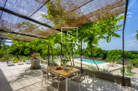 LABIN, KAMENA VILA SA PANORAMSKIM POGLEDOM