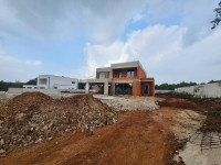 Labin, okolica, kuća  u izgradnji u novom naselju