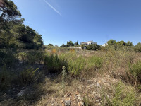 Ližnjan, 600 m od plaže, parcela s građevinskom dozvolom za vilu