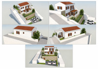 LJUBAČ, kuća 50m od mora sa dozvolom za rekonstrukciju!!!