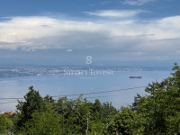 LOVRAN - TULIŠEVICA, zemljište od 1343 m2 s građevinskom dozvolom