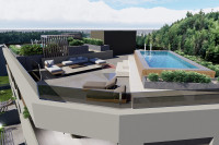**LUKSUZAN STAN S POGLEDOM NA MORE U VODICAMA-400m OD PLAŽE – 4 SPAVAĆ